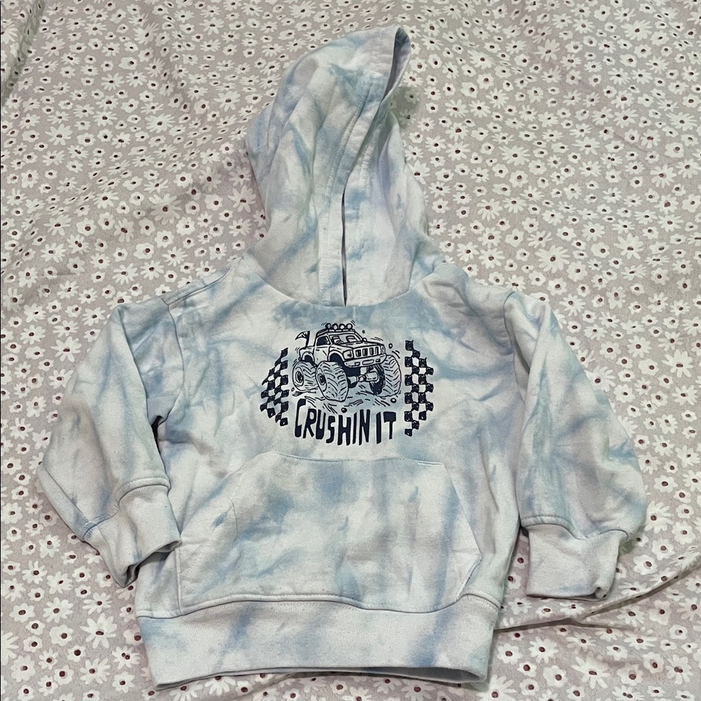 Garanimals Blue and White Crushin' It Hoodie